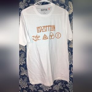 Led Zeppelin White T-Shirt